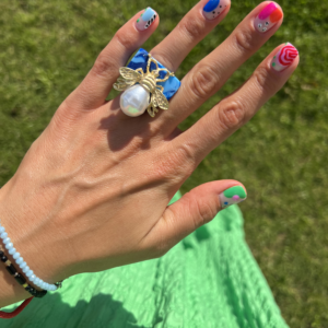 Pierścionek z gliny rozmiar 13 (model OP6)