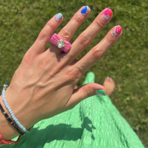 Pierścionek z gliny rozmiar 12 (model OP5)